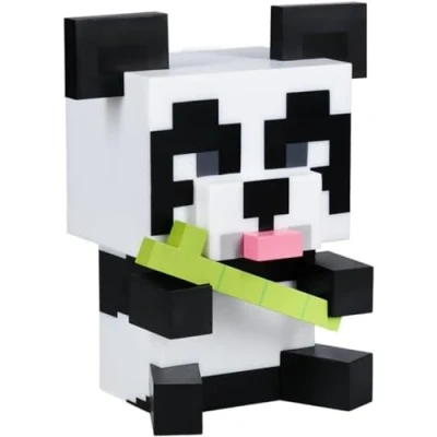 Abbildung von Minecraft Panda Licht Offiziell lizenziertes Merchandise, tragbares Nachtlicht &amp; Gaming Raum Dekor für Kinder, Geschenk Gamer, batteriebetrieben