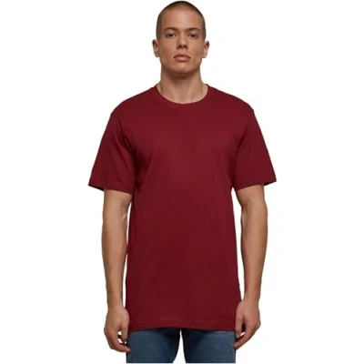 Abbildung von Build Your Brand Herren BB010 Basic Round Neck T Shirt, Burgundy, 5XL