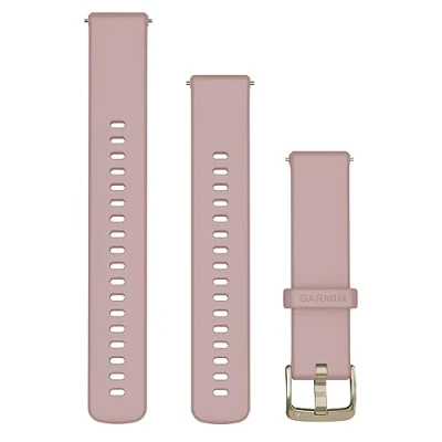 Abbildung von Garmin Schnellwechsel Armband 18mm, passend für Venu 2S/ 3S, Vivoactive 4S, Vivomove Legacy Hero Rey/ Captain Marvel, Forerunner 255S/ 265S