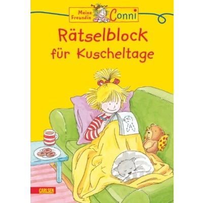 Abbildung von Conni Gelbe Reihe (Beschäftigungsbuch): Rätselblock für Kuscheltage: Fehlerbilder, Suchbilder, Denkspiele, Labyrinthe und Bilderrätsel gegen Langeweile Vorschulkinder ab 4 Jahren