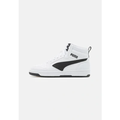 Abbildung von PUMA Unisex Rebound V6 Sneaker, White Black, 43 EU