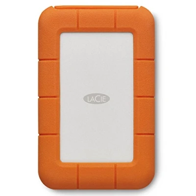 Abbildung von LaCie Rugged 4TB tragbare externe Festplatte, 2.5 Zoll, PC &amp; Mac, inkl. USB C w/o A Kabel, Rescue Service (STFR4000800)