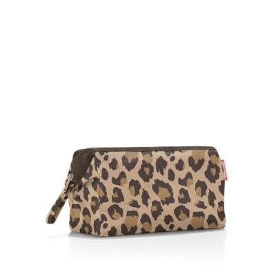 Abbildung von reisenthel travelcosmetic starke robuste und praktische Reisekosmetiktasche, Handschlaufe, wasserabweisendes Material, Couleur:leo macchiato