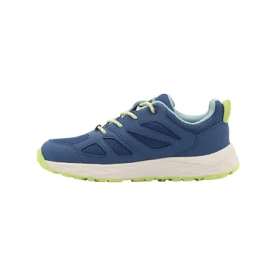 Abbildung von Jack Wolfskin Woodland 2 Unisex Hikingschuh für Kinder, Größe: 28, Evening sky Lederimitat/textil
