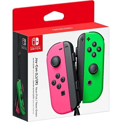 Abbildung von Nintendo Joy Con 2er Set Neon Grün/Neon Pink