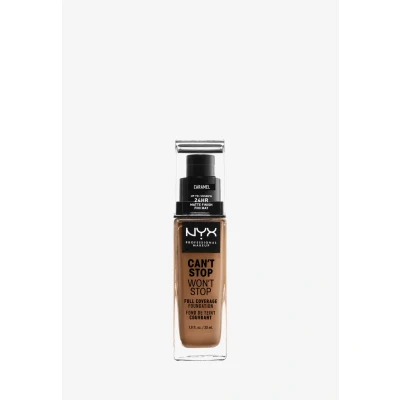 Abbildung von Nyx Professional Makeup CAN&#039;T STOP WON&#039;T Foundation Foundation, Damen, Größe: 30 ml, 15 caramel