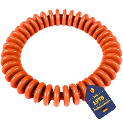Abbildung von BEST SPORTING Tauchringe für Kinder 14 cm I Tauchringe, ideal Seepferdchen und Co. Tauchspielzeug Set Tauchring (Lamellen Orange)