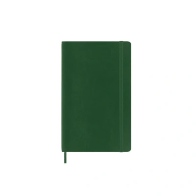 Abbildung von Moleskine Notizbuch mit weißen Seiten, Grün (Mirto), Groß, 13 x 21 cm