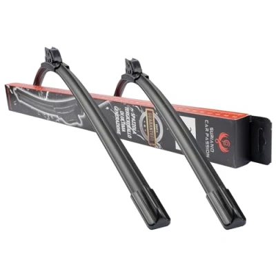 Abbildung von Scheibenwischer Vorne Kompatibel mit SMART FORTWO 451 01/2007 10/2014, 60 cm und 55 Neues Aero Flat Set