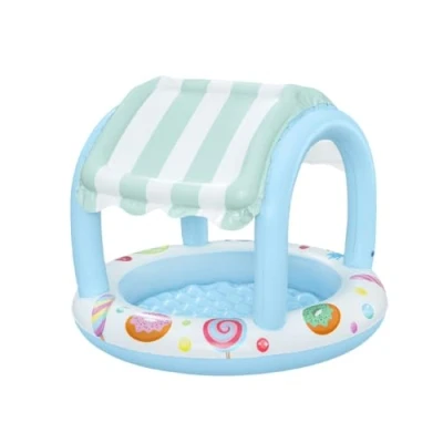 Abbildung von Bestway Planschbecken Sweet Shope mit Sonnenschutzdach 104 x 84 cm