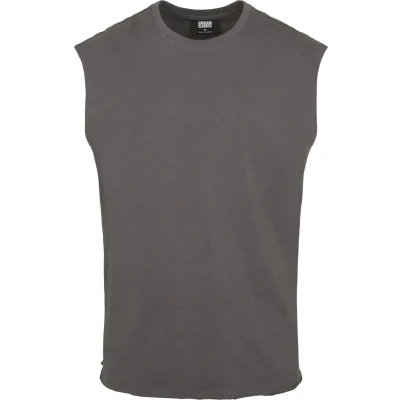 Abbildung von Urban Classics OPEN EDGE Sleeveless Top, Herren, Größe: Large, Grey