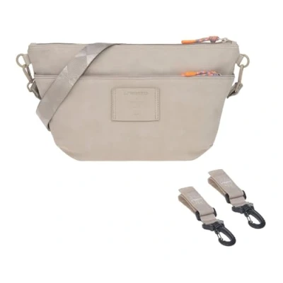 Abbildung von LÄSSIG Baby Kinderwagenorganizer Umhängetasche Kinderwagentasche inkl. Kinderwagenbefestigung/GRE Buggy Bum Bag humus