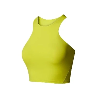 Abbildung von The North Face Refina Longline BRA Sportbh mit mittlerer Stützkraft, Damen, Größe: 34/36, Sulphur spring green