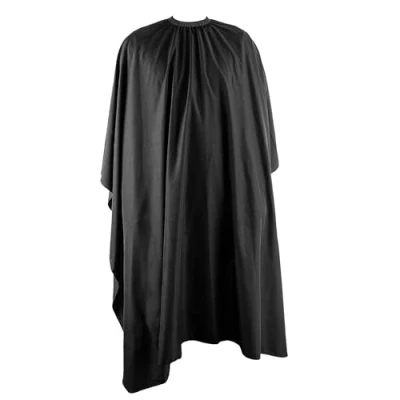 Abbildung von ECENCE Haarschneide Umhang Friseur Schwarz, 150x120cm Friseurumhang Barber Cape, wasserabweisend, Haarschneideumhang Frisör Salon