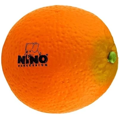Abbildung von Nino Percussion Fruit Shaker Orange Musikinstrument für Kinder ab 3 Jahren Kunststoff, Mehrfarbig (NINO597)