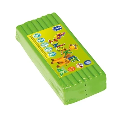 Abbildung von Feuchtmann JUNiORKNET Jumbo Pack in Grün 500g weiche Kinderknete im Vorteilspack vegane glutenfreie Spielknete Nicht trocknende Knete ungiftige Modelliermasse ab 2 Jahren
