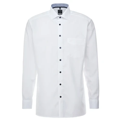 Abbildung von Olymp Luxor Modern FIT Businesshemd, Herren, Größe: 38, White
