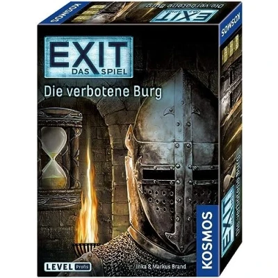 Abbildung von KOSMOS 692872 EXIT Das Spiel Die verbotene Burg, Level: Profis, Escape Room Spiel, Game für 1 4 Spieler ab 12 Jahre, EIN einmaliges Gesellschaftsspiel
