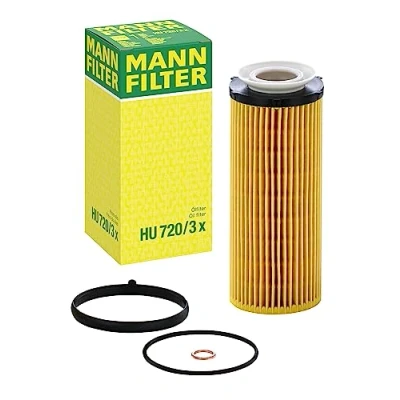 Abbildung von MANN FILTER HU 720/3 X Ölfilter Satz mit Dichtung / Dichtungssatz Für PKW