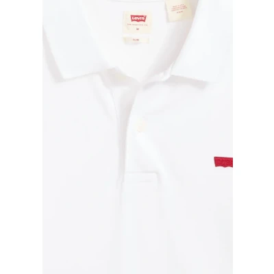 Abbildung von Levi&#039;s SLIM Housemark POLO Poloshirt, Herren, Größe: XS, Bright white