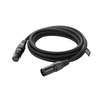 Abbildung von Elgato XLR Cable Geschirmtes Mikrofonkabel für Studioaufnahme und Liveproduktion, vergoldete Kontakte, Stecker auf Buchse, Mikrofonpegel symmetrischen analogen Line Pegel, 3 m