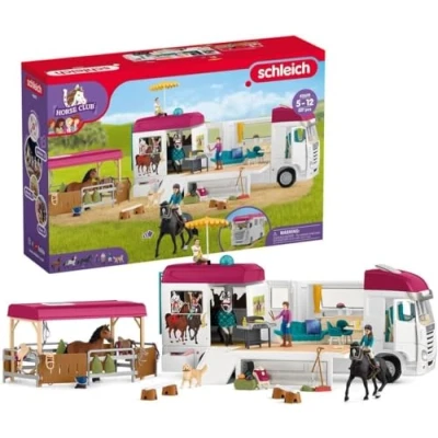 Abbildung von schleich 42619 Pferdetransporter, ab 5 Jahren, HORSE CLUB Spielset, 227 Teile