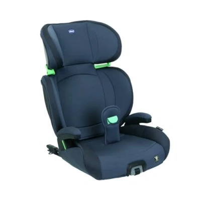 Abbildung von Chicco, Quizy i Size, Kindersitz 3 12 Jahre (100 150 cm), Einfacher Einbau mit Isofix System, Liegeposition, Höhenverstellbar, Gepolsterten Armlehnen und Komfortablem Sitz, Blau