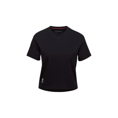 Abbildung von Mammut Massone Cropped Patch Tshirt basic, Damen, Größe: Small, Black