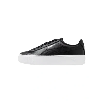 Abbildung von Puma Vikky Stacked Sneaker low, Damen, Größe: 37.5, Black Leder