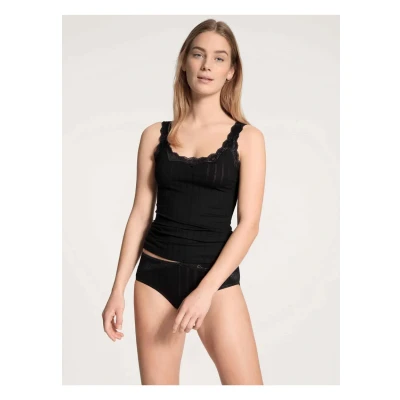 Abbildung von Calida Etude Toujours Unterhemd/shirt, Damen, Größe: XS, Black