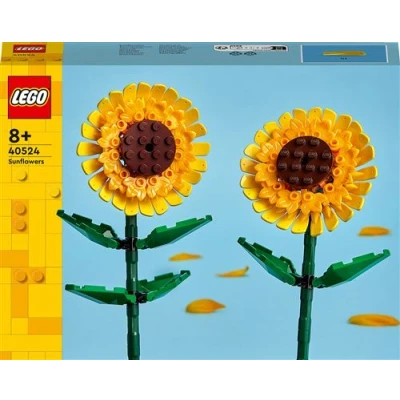 Abbildung von Lego Sonnenblumen, Set mit Kunstblumen für Kinder ab 8 Jahren, ideal als Kinderzimmer Deko oder Blumenstrauß, Geschenk Jugendliche Mädchen und Jungen, Botanical Collection 40524