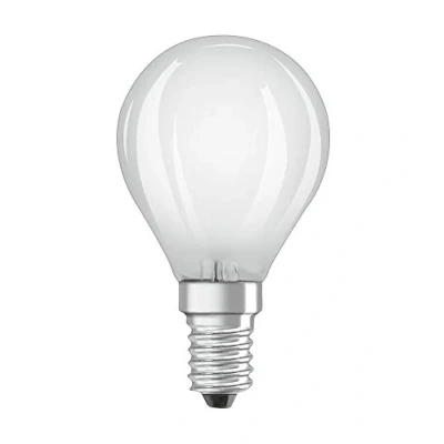Abbildung von OSRAM Dimmbare Filament LED Lampe mit E14 Sockel, Warmweiss (2700K), Tropfenform, 2.8W, Ersatz für 25W Glühbirne, matt, Retrofit CLASSIC P DIM, Warmweiß