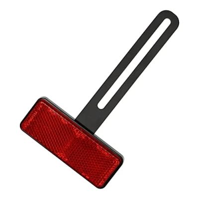 Abbildung von Universal Motorrad Kennzeichen Rückstrahler mit Halter E Geprüft Kennzeichenhalter Zubehör Reflektor (Universal Halter)