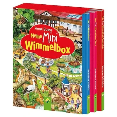 Abbildung von Meine Mini Wimmelbox: 3 Bestseller von Anne Suess im zauberhaften Schuber. Für Kinder ab Jahren (Wimmelbücher)