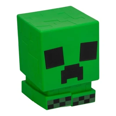 Abbildung von Paladone SquishyGlo Silikon Lampe Creeper aus Minecraft, offiziell lizenziert, schnurlose, wiederaufladbare Gaming für Kinder und Jugendliche, Schlafzimmerdekoration, Sammlerstück