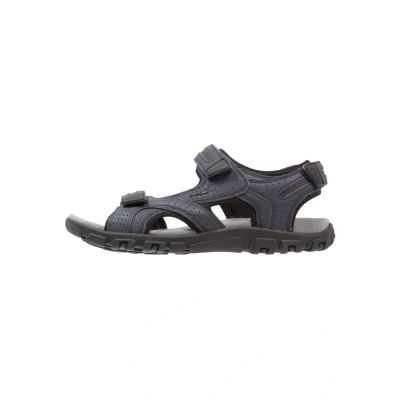 Abbildung von Geox Strada Trekkingsandale, Herren, Größe: 46, Navy/dark grey Schuhe
