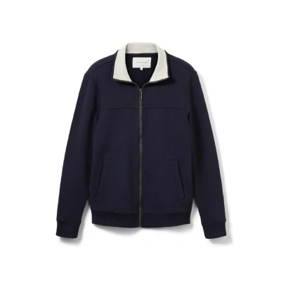 Abbildung von TOM Tailor Sweatjacke, Herren, Größe: XXL, Knitted navy