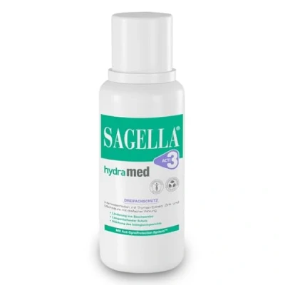 Abbildung von Sagella® Hydramed Intimwaschlotion, für Frauen in allen Lebensphasen mit erhöhtem Infektionsrisiko 500 ml