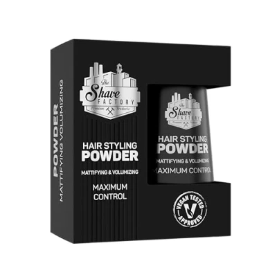 Abbildung von The Shave Factory Haarstyling Puder mattierend und voluminös für unvergleichliche Textur, Volumen mattes Finish perfekt jeden Look Haartyp (20 g (1er Pack), Classic)