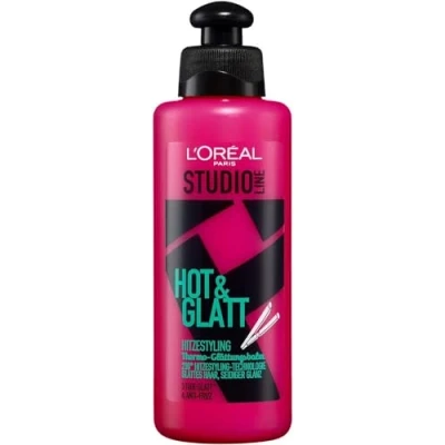 Abbildung von L&#039;Oréal Paris Studio Line Hitzeschutz Balm, Haarcreme für glatte Haare, Anti Frizz, Hot &amp; Glatt Thermo Glättungs 1 x 200 ml