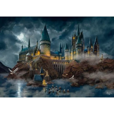 Abbildung von Schmidt Spiele 58577 Thomas Kinkade, Wizarding World, Harry Potter, Hogwarts Castle, 1000 Teile Puzzle, Mehrfarbig