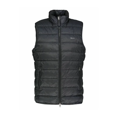 Abbildung von GANT PLUS Light Gilet Weste, Herren, Größe: 4XL, Black