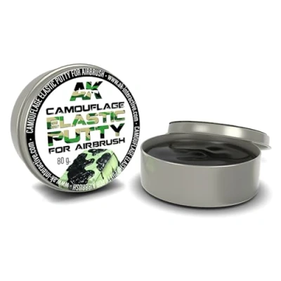 Abbildung von AK TOOLS AK8076 Camouflage Elastic Putty (80g)