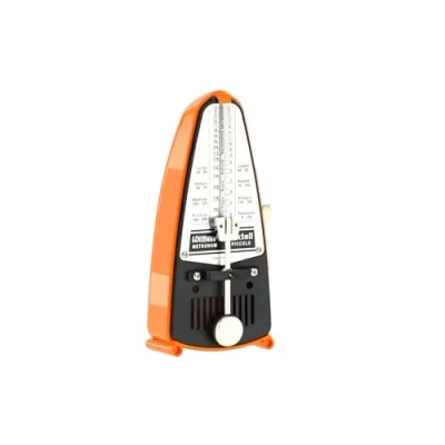 Abbildung von Wittner Metronom 830 231 Kunststoffgehäuse ohne Glocke Taktell Piccolo orange