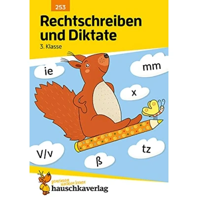 Abbildung von Deutsch 3. Klasse Übungsheft Rechtschreiben und Diktate: Rechtschreibung, Groß Kleinschreibung. Wie im Unterricht: Erklärungen mit Übungen Lösungen (Forder Förderhefte, Band 253)