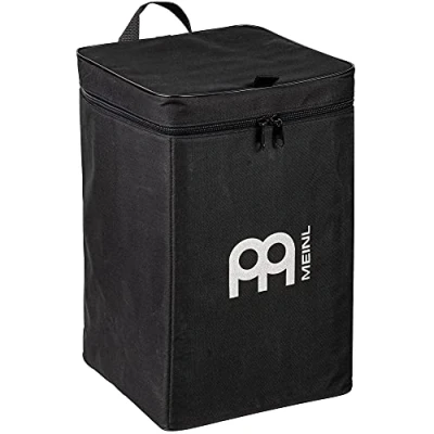 Abbildung von Meinl Percussion MSTCJB BP Cajon Tache Rucksackgarnitur und Tragegurt 30,4x52,1x30,4 cm (12x20,5x12 Zoll) schwarz