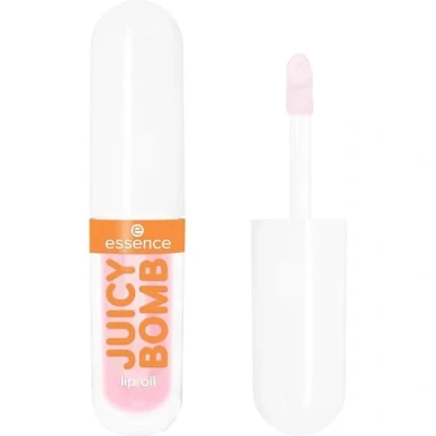 Abbildung von essence JUICY BOMB PARTY lip oil, Lipgloss, Nr. 01, Transparent, pflegend, mit Ölen, natürlich, glänzend, vegan, ohne Parabene, Mikroplastikpartikel, Nanopartikel frei, 1er Pack (2.4ml)