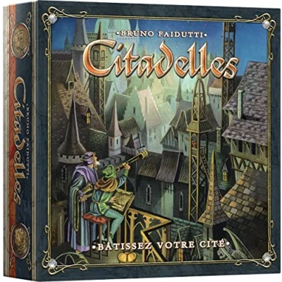 Abbildung von Asmodee Edge Entertainment Klassische CITADELLES Strategisches Gesellschaftsspiel für Kinder ab 10 Jahren Bauen Sie die schönste Stadt Diplomatiespiel 2 bis 7 Spieler 45 Minuten