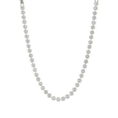 Abbildung von Swarovski Angelic ALL Around Halskette silvercoloured, Damen, Größe: One Size, Silver coloured