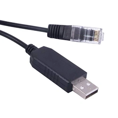 Abbildung von Skywatcher Teleskop Goto Control EQMOD ASCOM Kabel für HEQ5pro AZEQ5 AZEQ6 EQ6 R asiair Synscan (180 cm, to mount black Kabel)